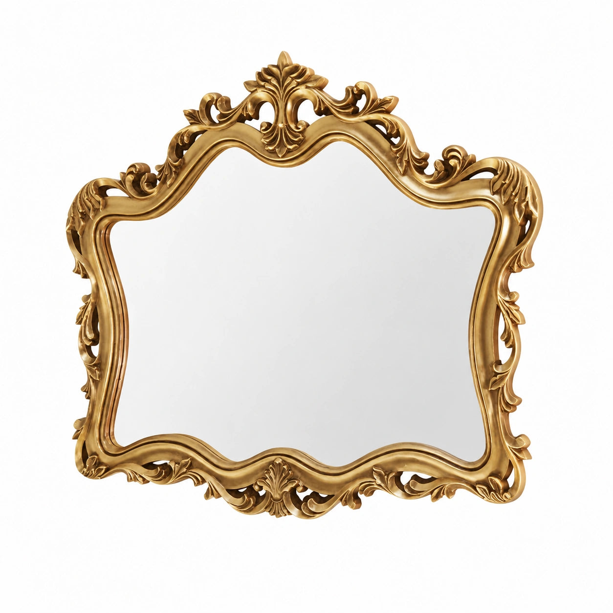 Specchio Anticato da Parete, 95 × 79 cm, Stile vintage, Ideale per Soggiorno, Camera da Letto